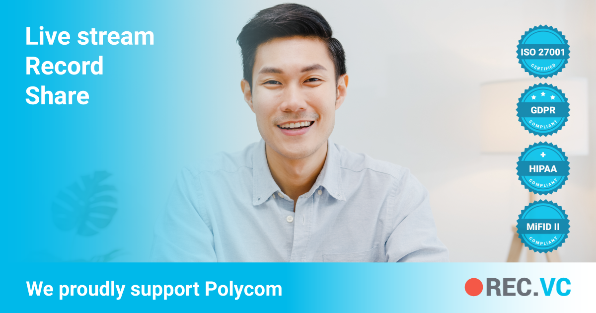 Rec vc recording and streaming with polycom rec vc recording